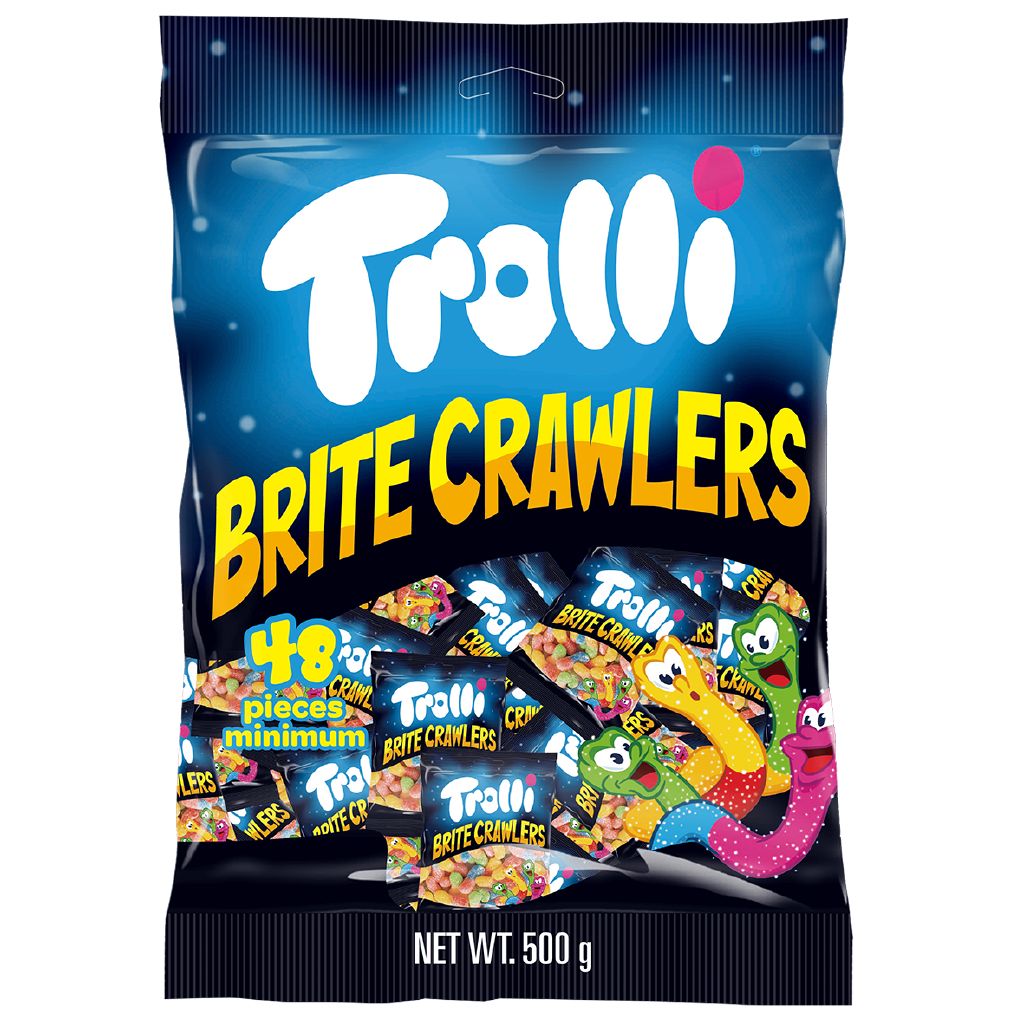 Trolli Brite Crawlers 500g | The Warehouse