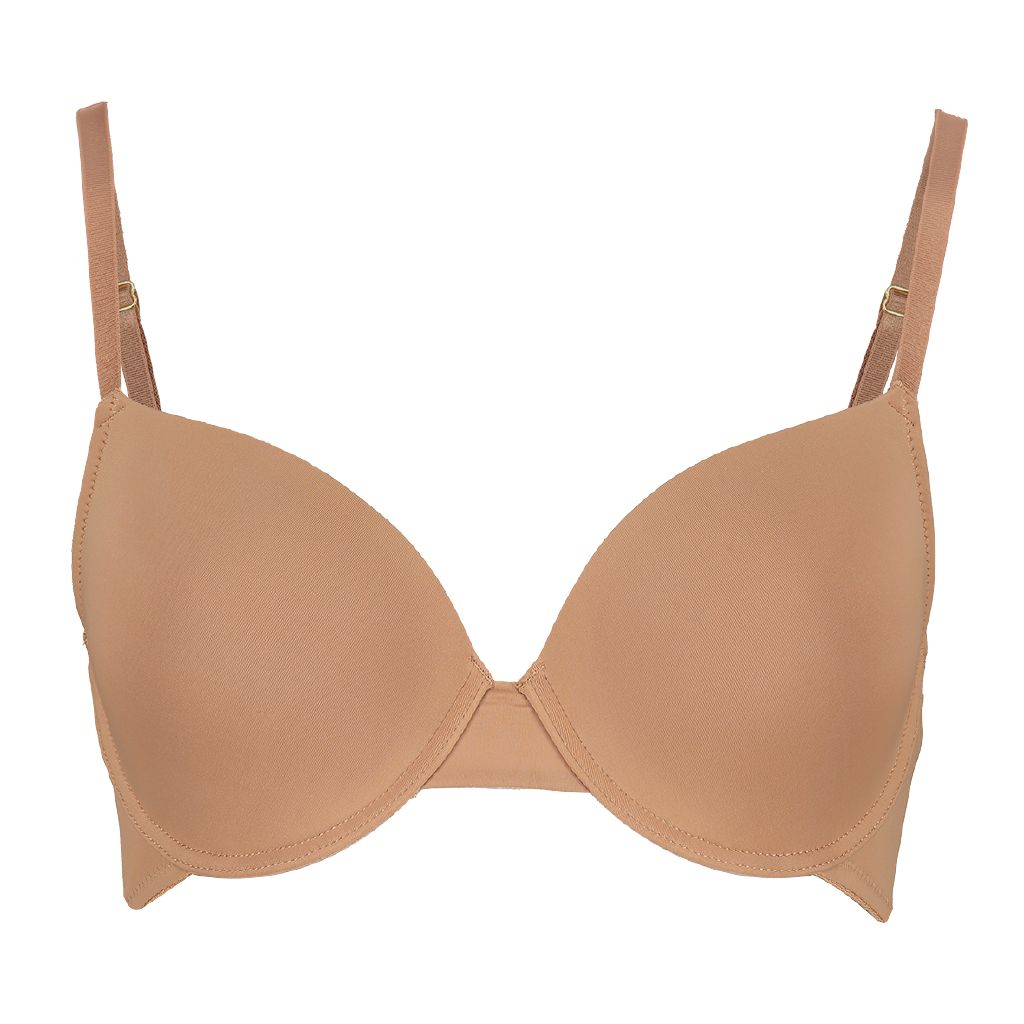 H&H Women's Tshirt Bra Brown Mid The Warehouse