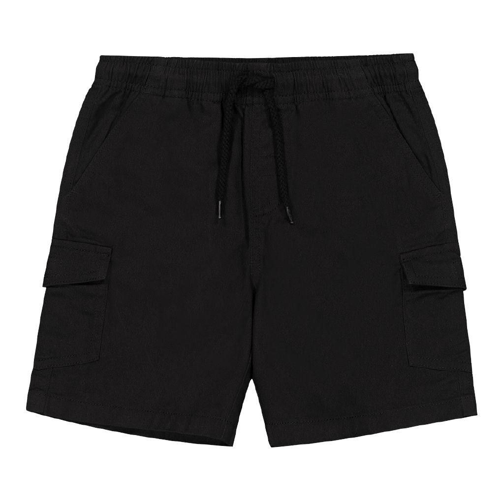 LCW Kids Elasticated Waist Boys' Cargo Denim Shorts -S5DU16Z4-311 - LC Waikiki