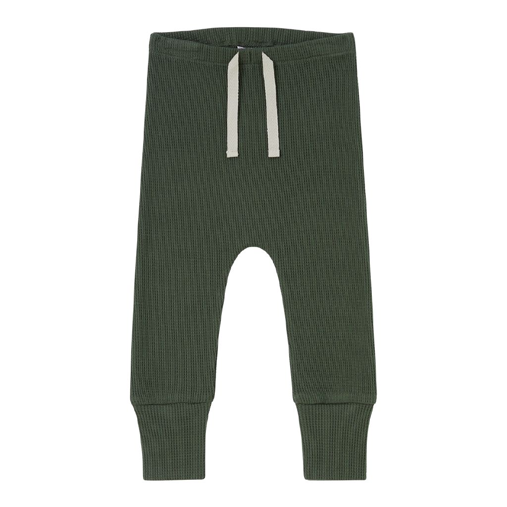 Young Original Babys' Cotton Knit Pants Green Dark The Warehouse