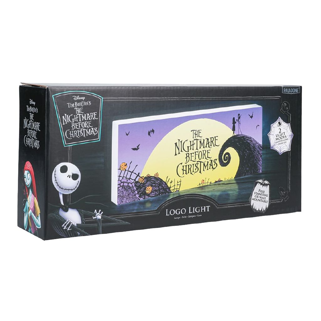Paladone Nightmare Before Christmas Logo Light The Warehouse