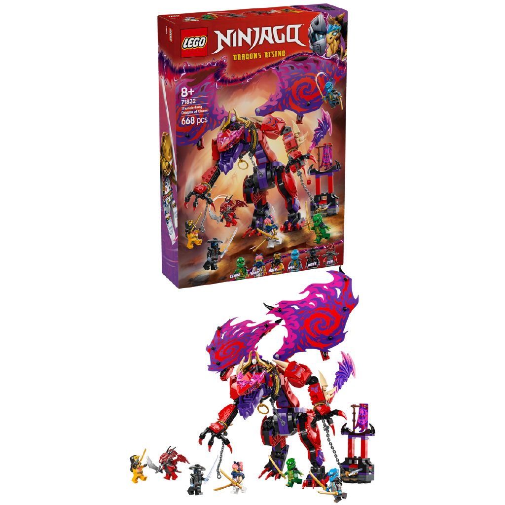 ニュージーランド  ホブソンテディベア LEGO Ninjago Thunderfang Dragon of Chaos 71832 | The Warehouse