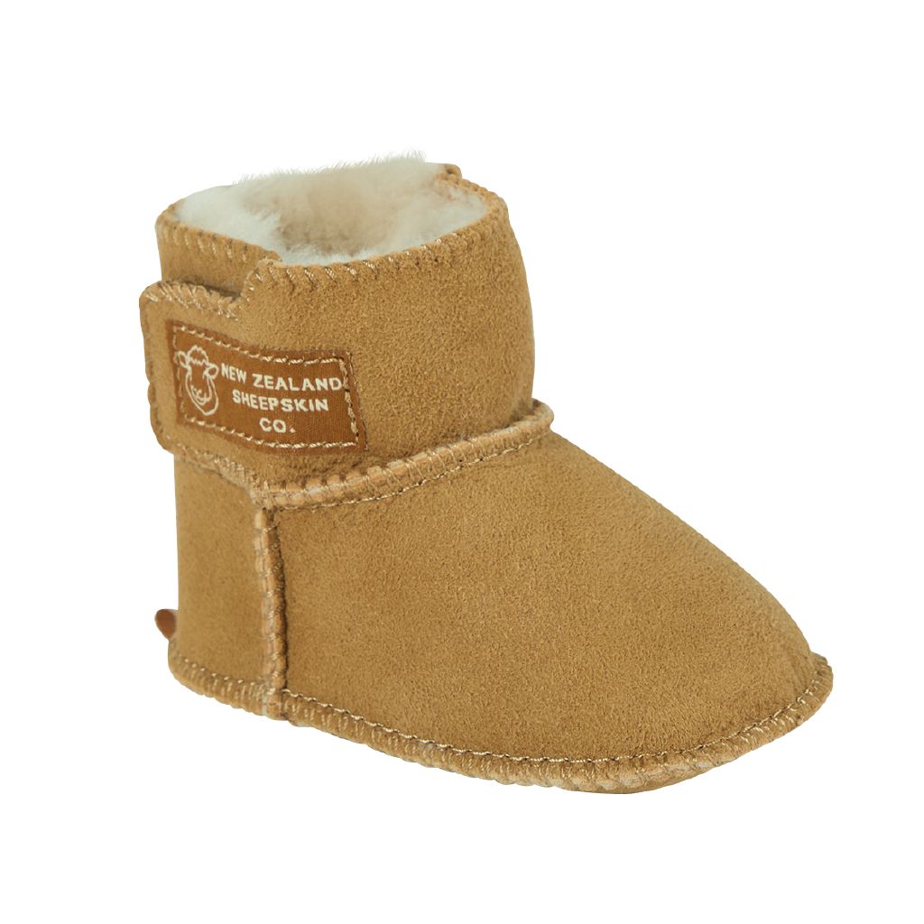 NEW ZEALAND SHEEPSKIN CO. Infants' Sheepskin Lined Slipper Boots