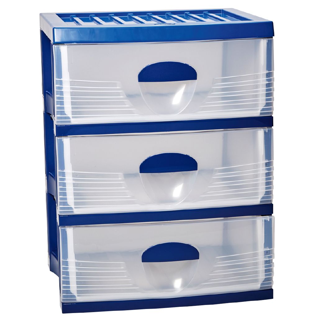 Taurus Storage Drawers A2 Assorted 3 Tier Assorted The Warehouse