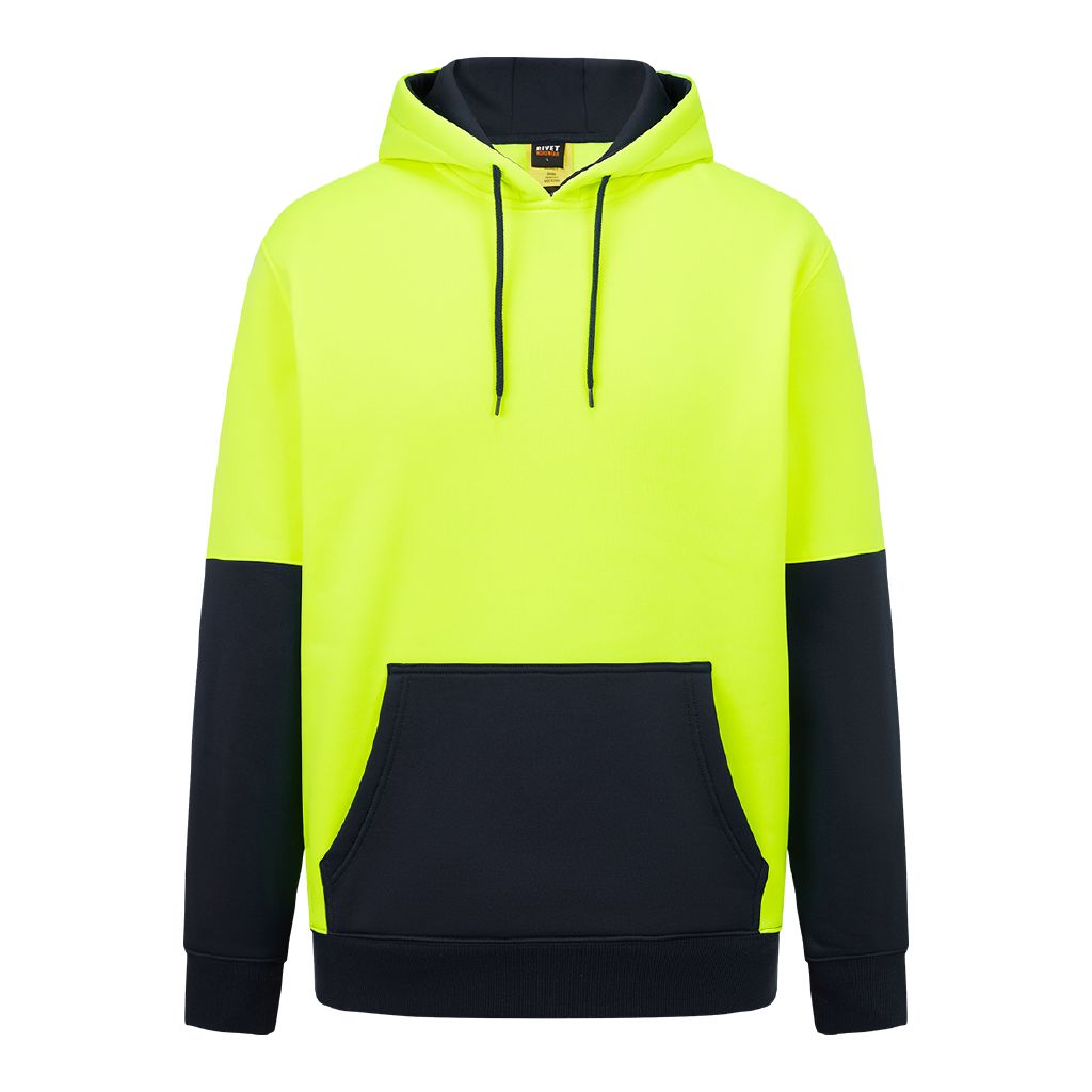 Rivet High Visibility Day Compliant Pullover Hooded Sweatshirt
