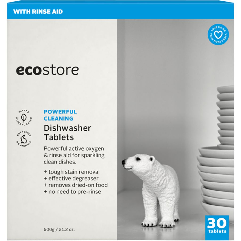 Ecostore Auto Dishwash Tablets 30 Pack 600g The Warehouse