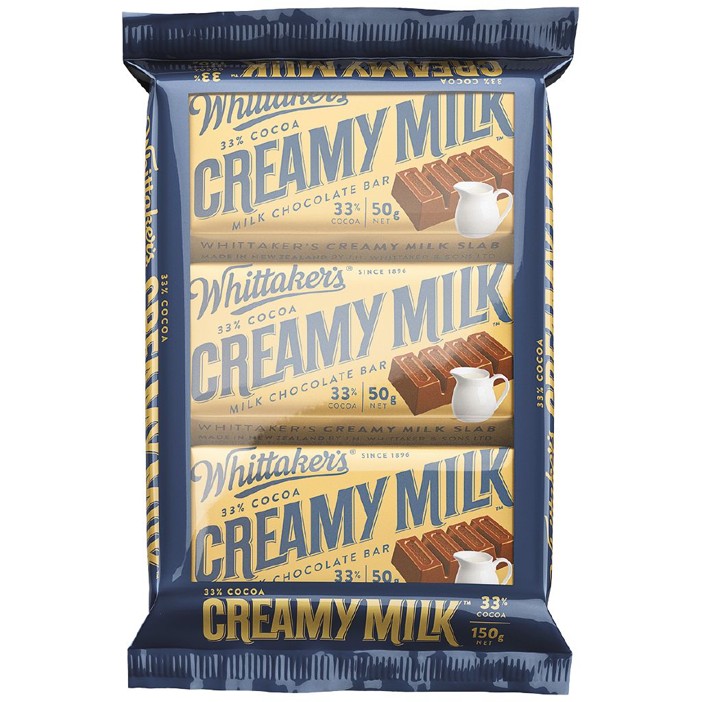 Whittaker's Slab Creamy Milk 3 Pack The Warehouse