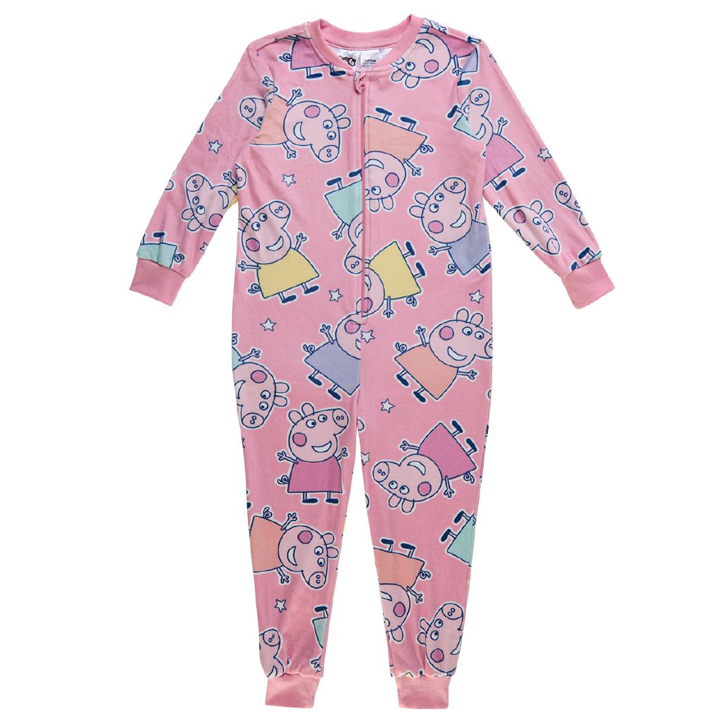 Peppa Pig Girls' Mink Onesie