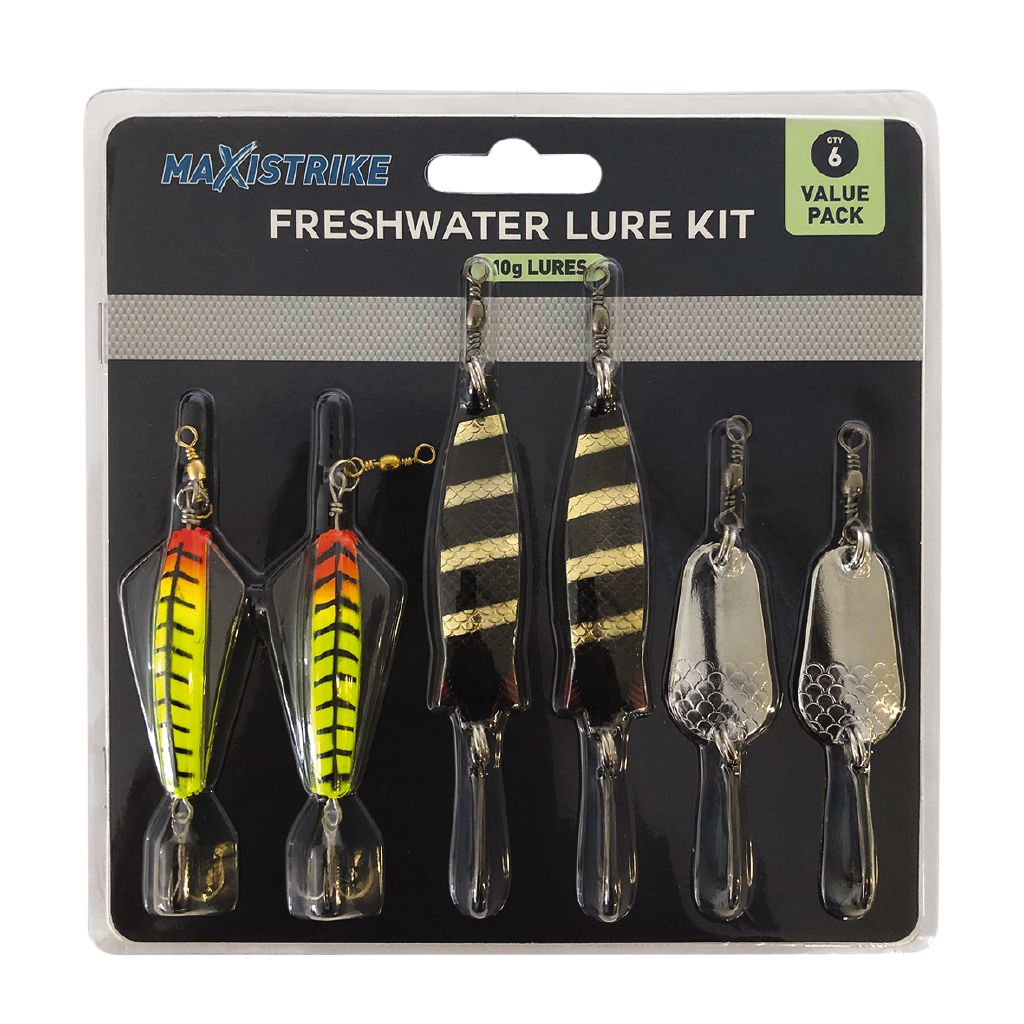 Maxistrike Freshwater Lure Kit The Warehouse