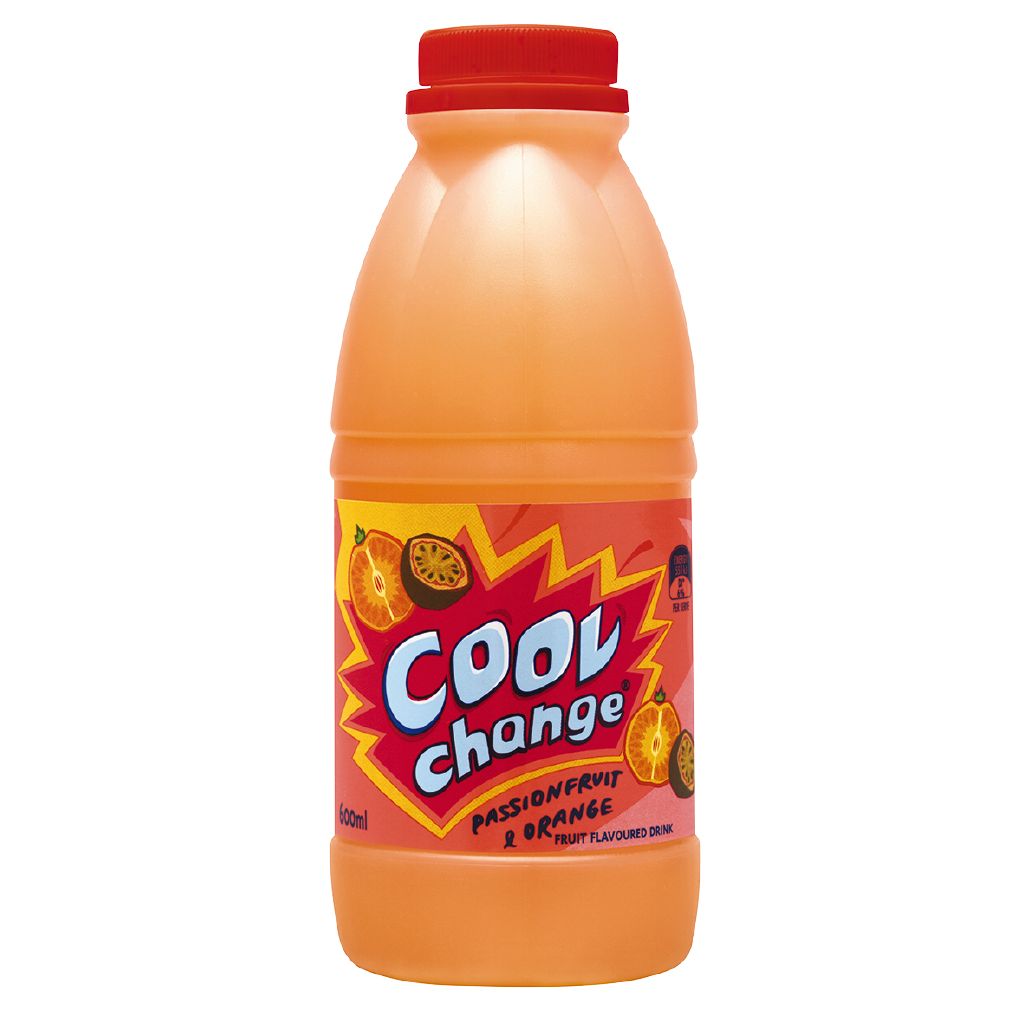COOL Cool Change Passionfruit & Orange 600ml The Warehouse