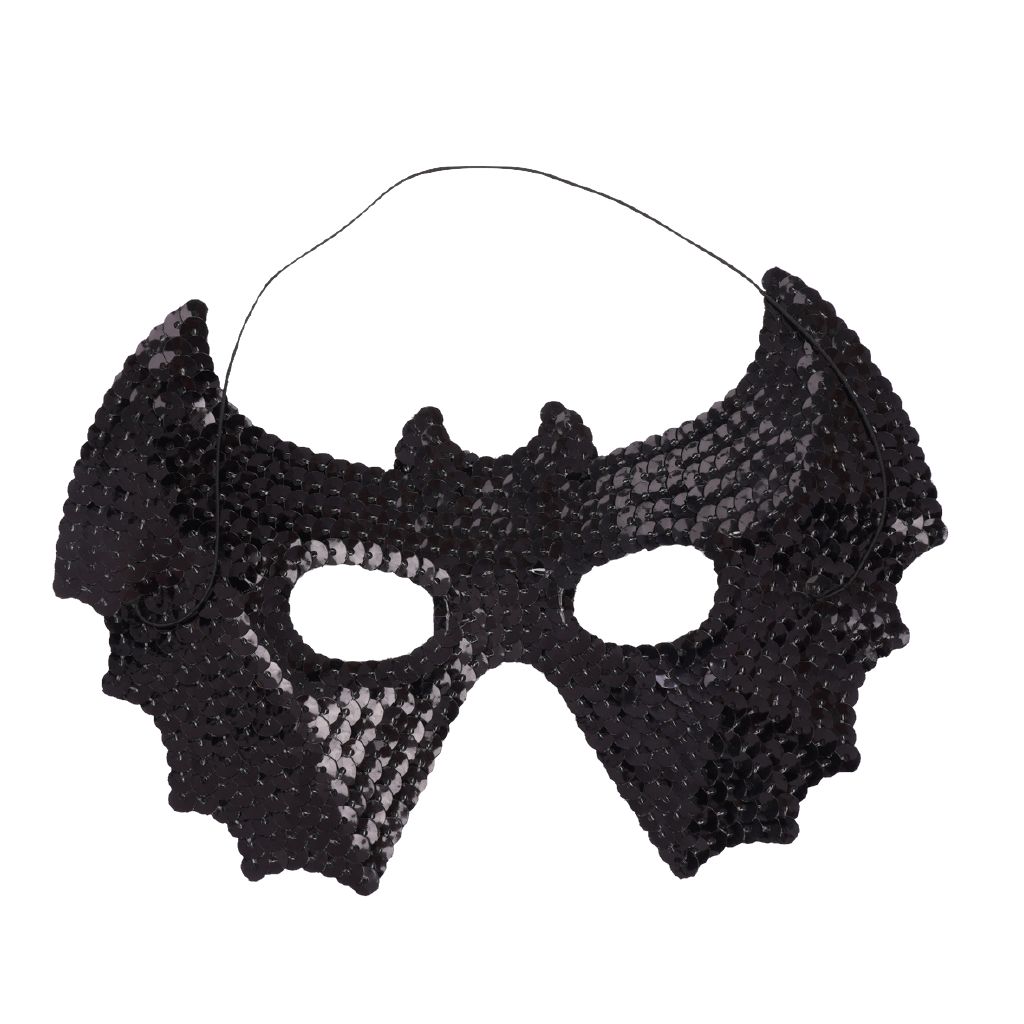 Scarehouse Scarehouse Halloween Sequin Bat Mask | The Warehouse