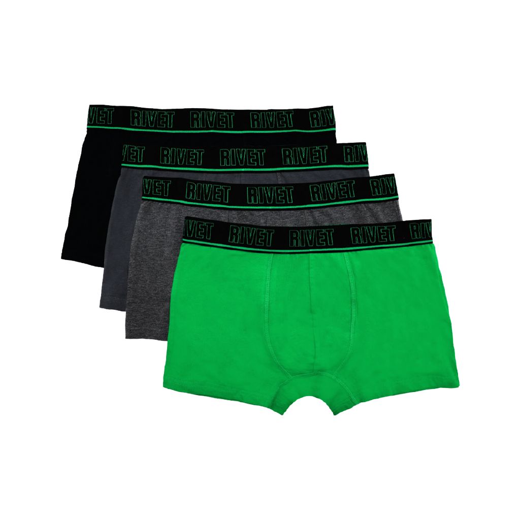 Rivet Men's Trunks 4 Pack