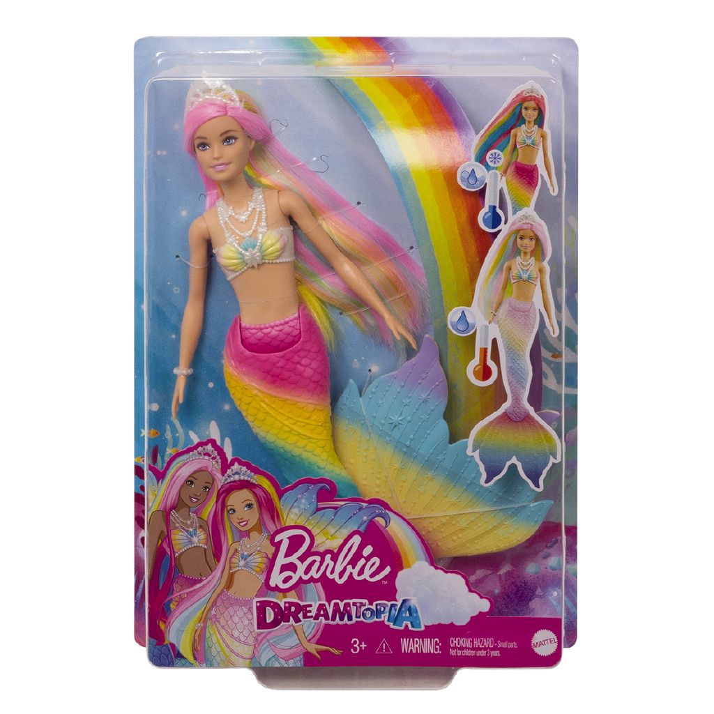 Barbie Colour Changing Mermaid Assorted 