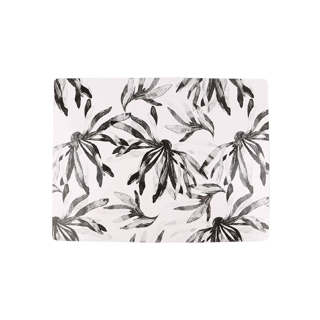 Living & Co Rectangle Cork Placemat Leaves The Warehouse