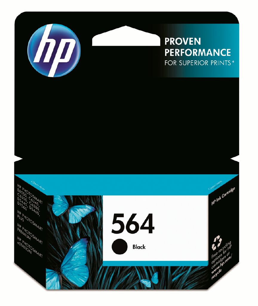 HP Ink 564 Black (250 Pages) Black 