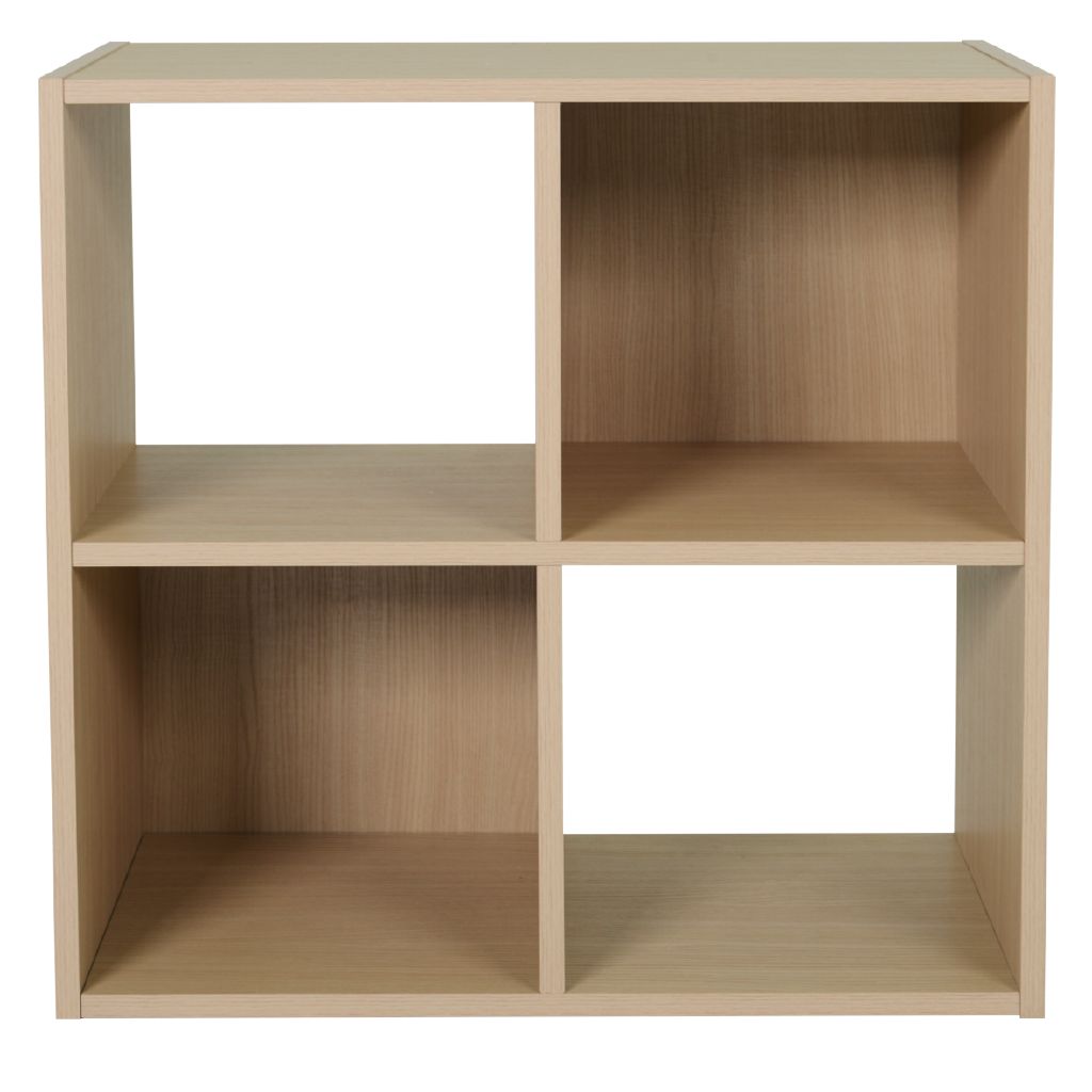 Living & Co 2 x 2 Cube Storage Oak | The Warehouse