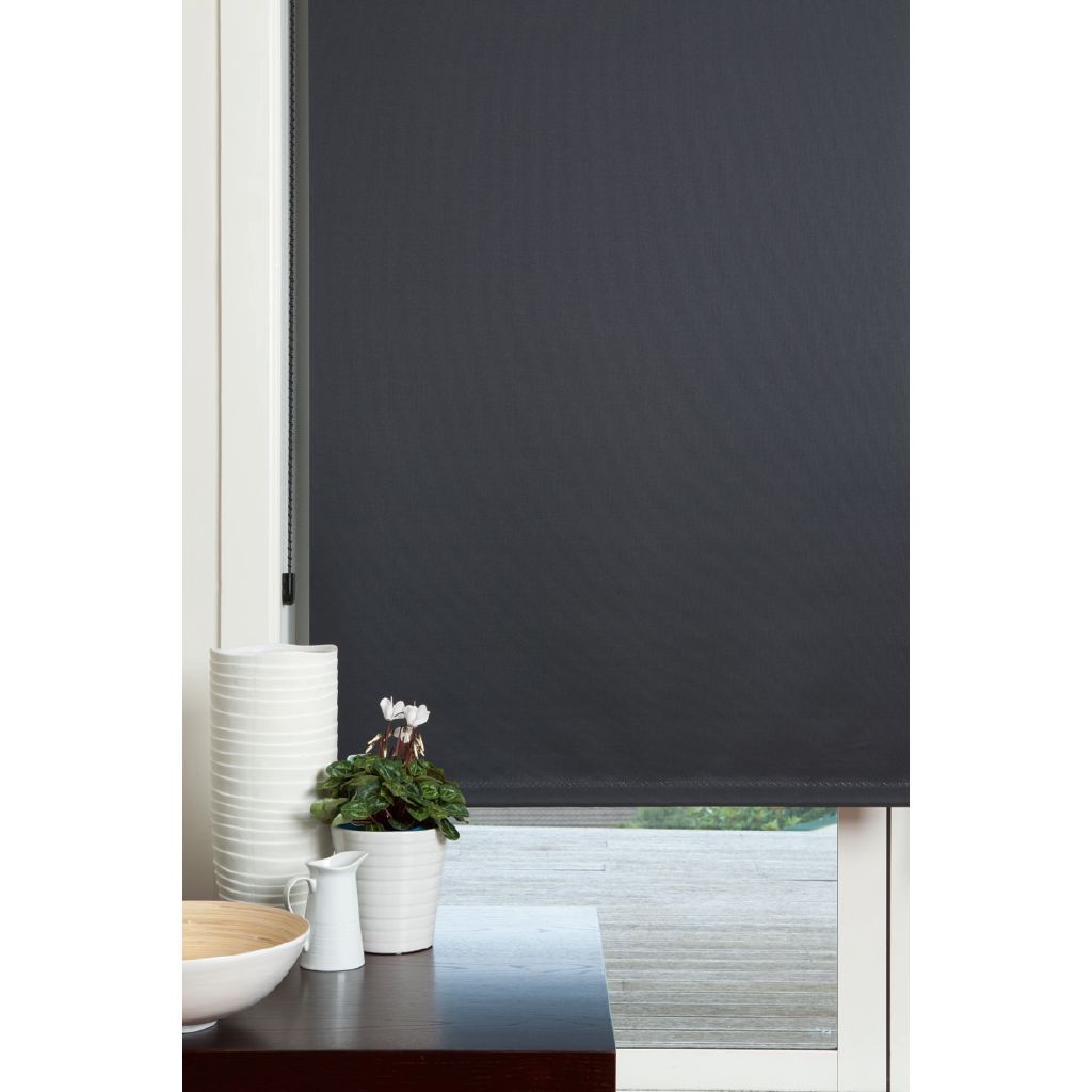 Homeworks Soho Roller Blind Black Black | The Warehouse