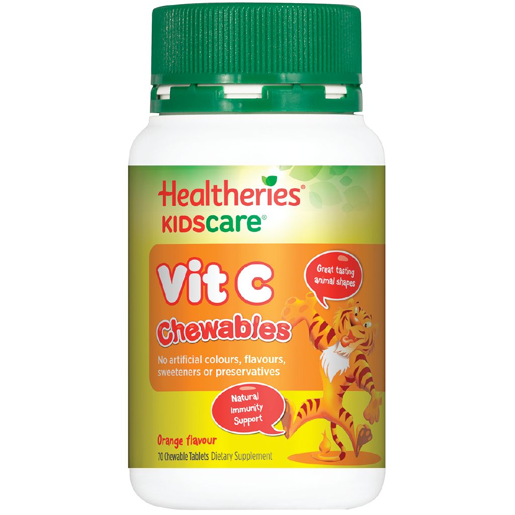 Healtheries Kidscare Vitamin C Chewables 70s The Warehouse