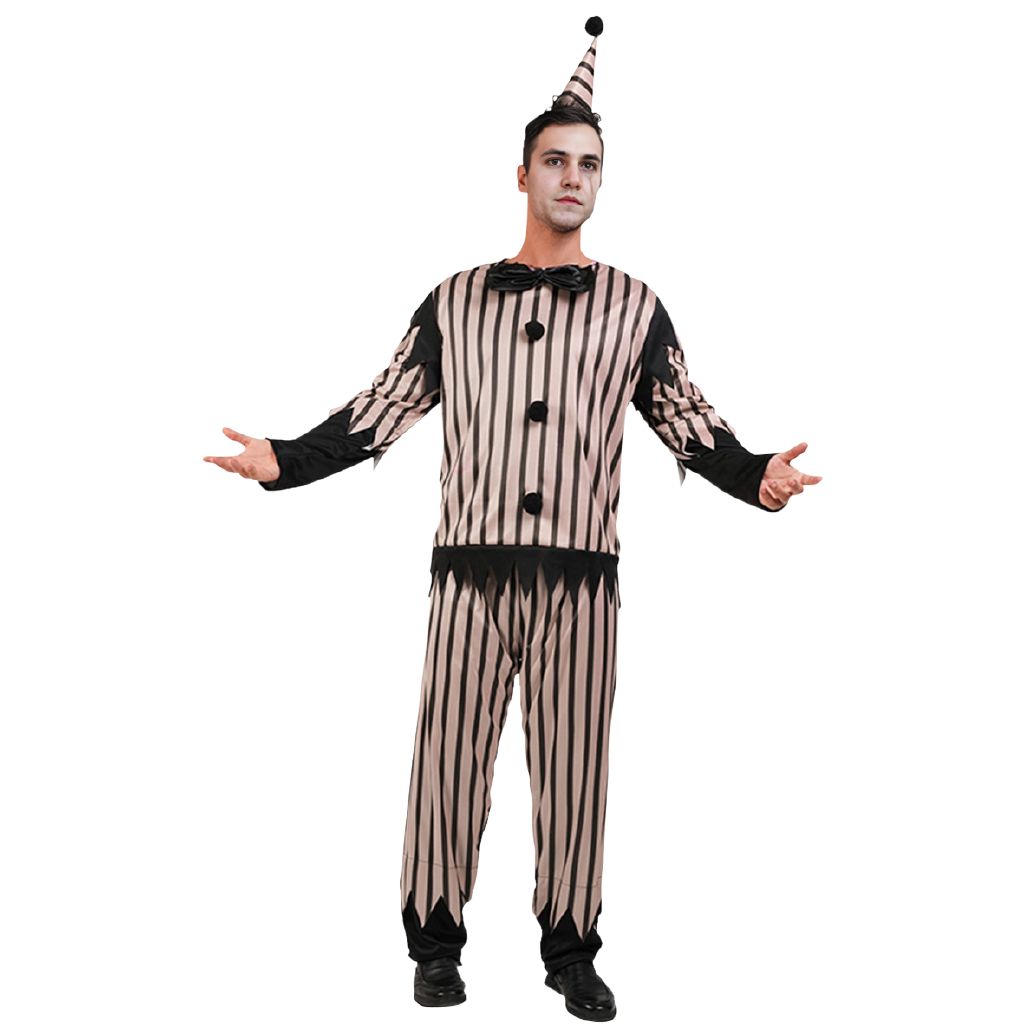 Scarehouse Spooky Clown Costume Mens S M The Warehouse