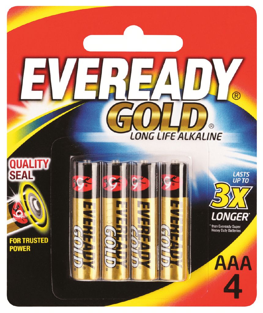 Eveready Gold Batteries AAA The Warehouse