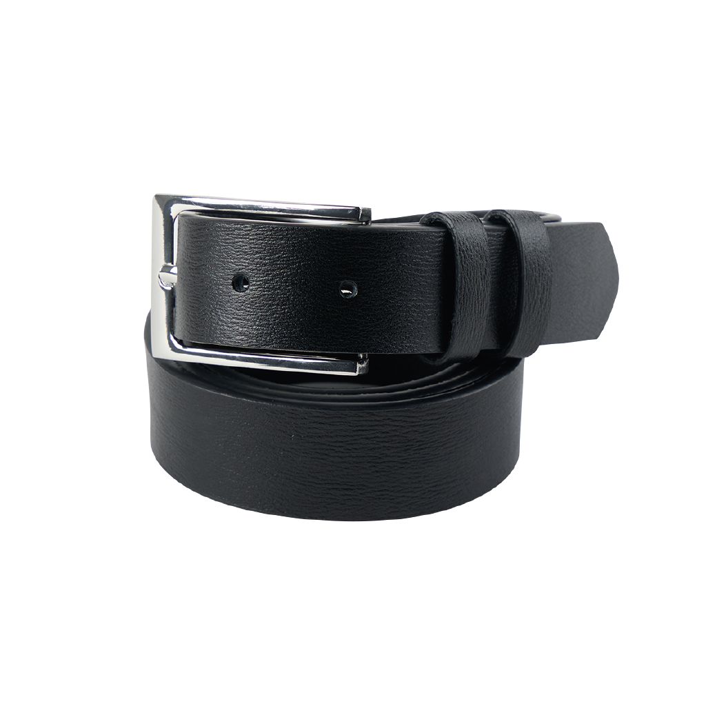 H&H Men's Dress Belt Black The Warehouse