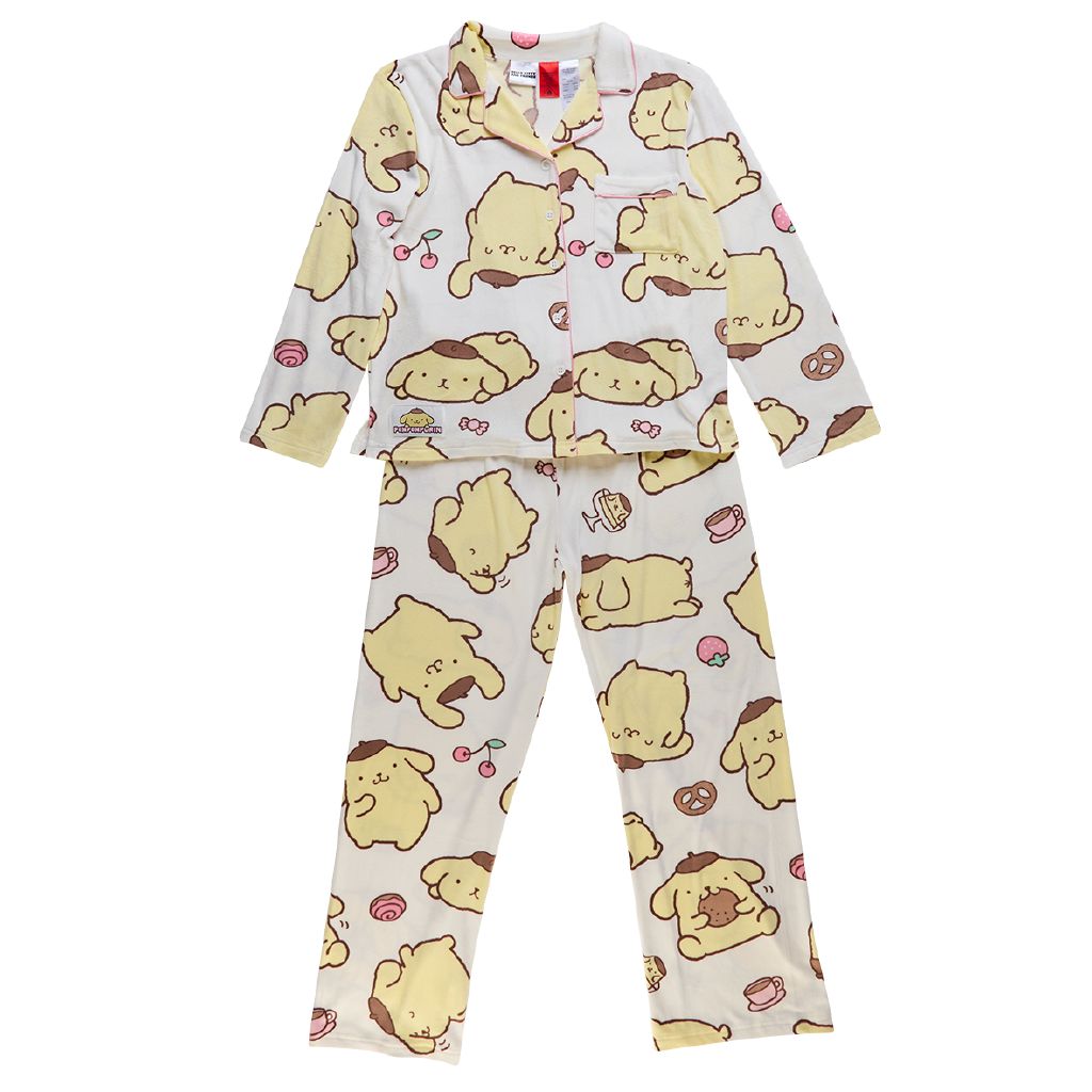Hello Kitty Pompompurin Girls' Pyjama Set