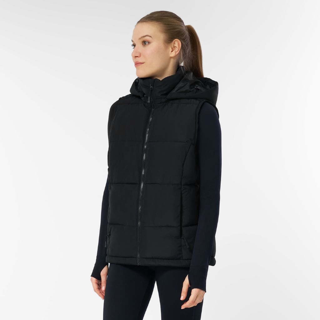 Active Intent Women's Hood Puffer Vest