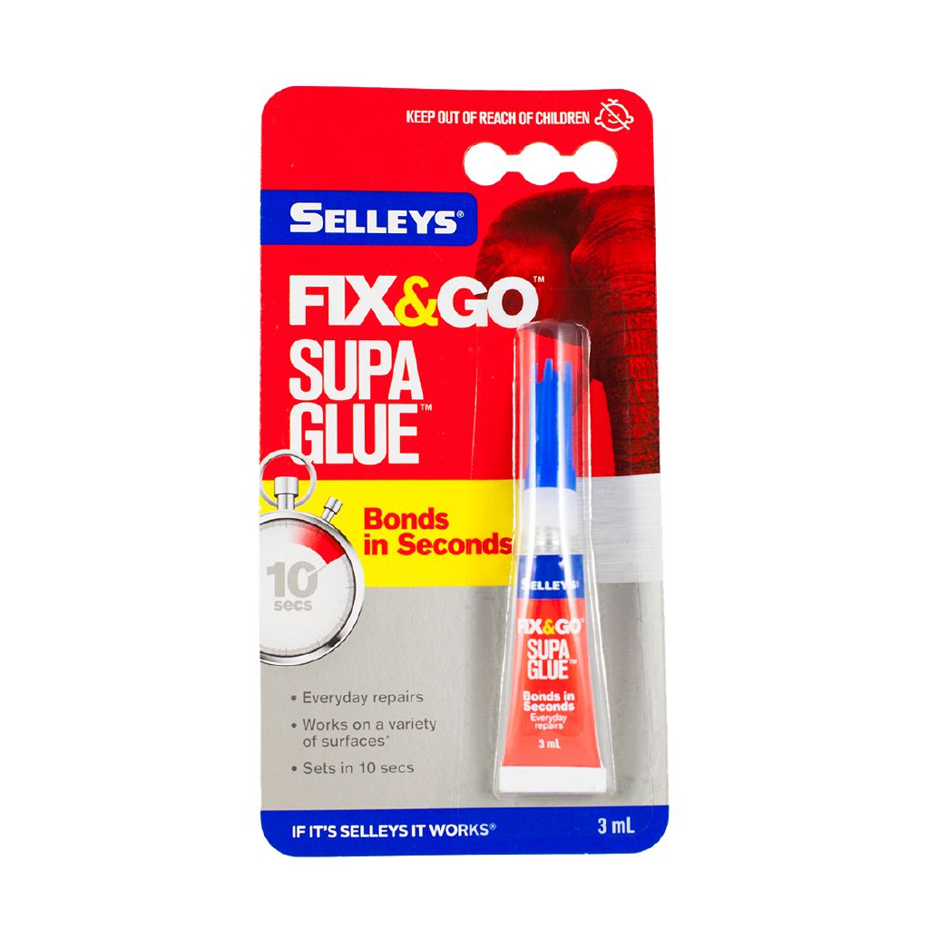 Selleys Fix n Go Supa Glue 3ml The Warehouse