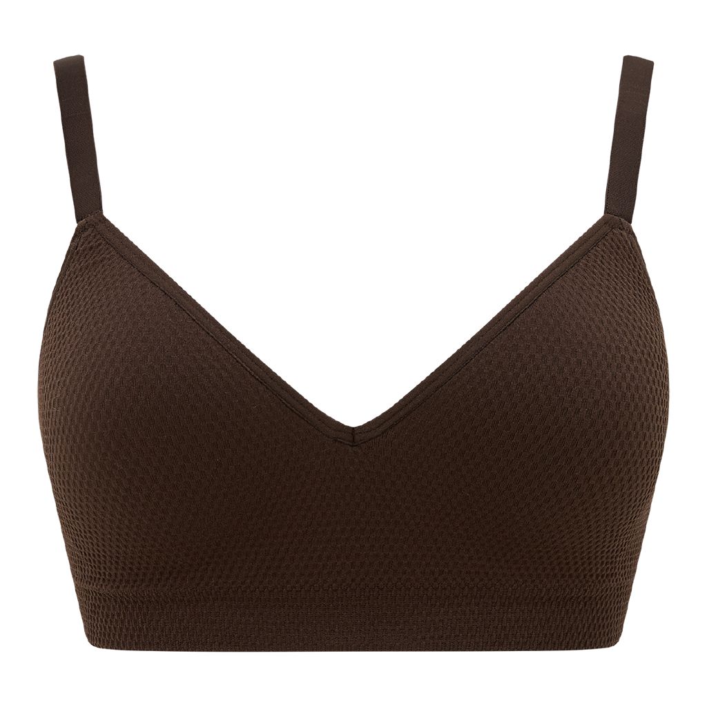 H&H Women's Waffle Moulded Bra
