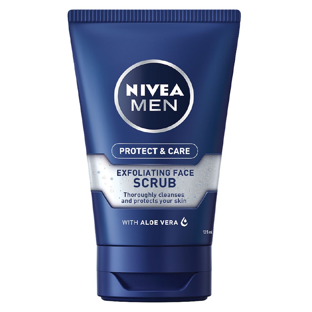 Nivea Protect and Care Exfoliating Face Scrub 125ml The Warehouse