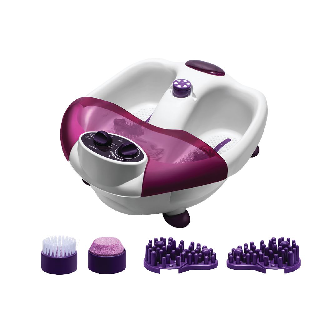 Living & Co Luxury Foot Spa Purple/White Purple/White The Warehouse