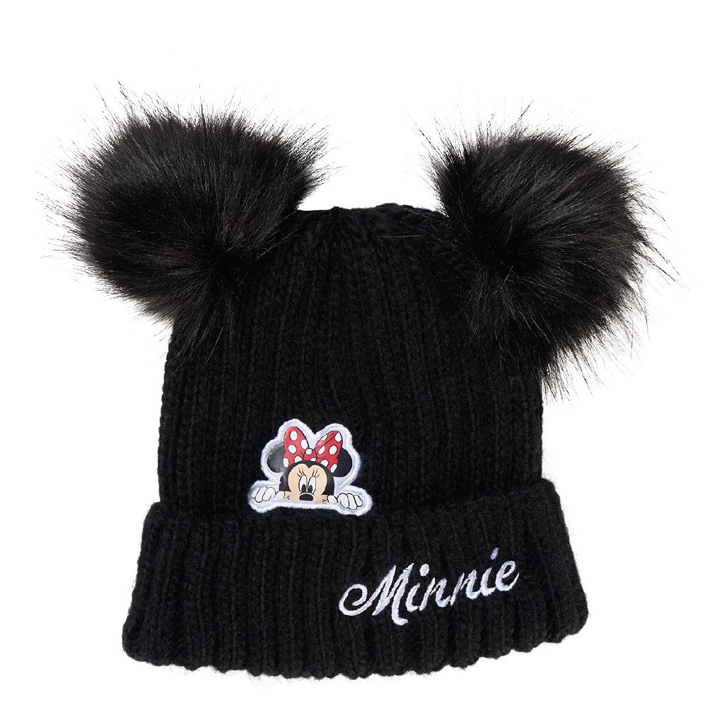 Minnie Mouse Kids' Beanie Black The Warehouse