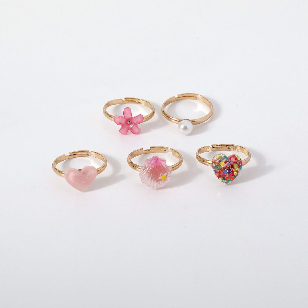 Little Rings Young Original Kids' Rings 5 Piece Set | The Warehouse