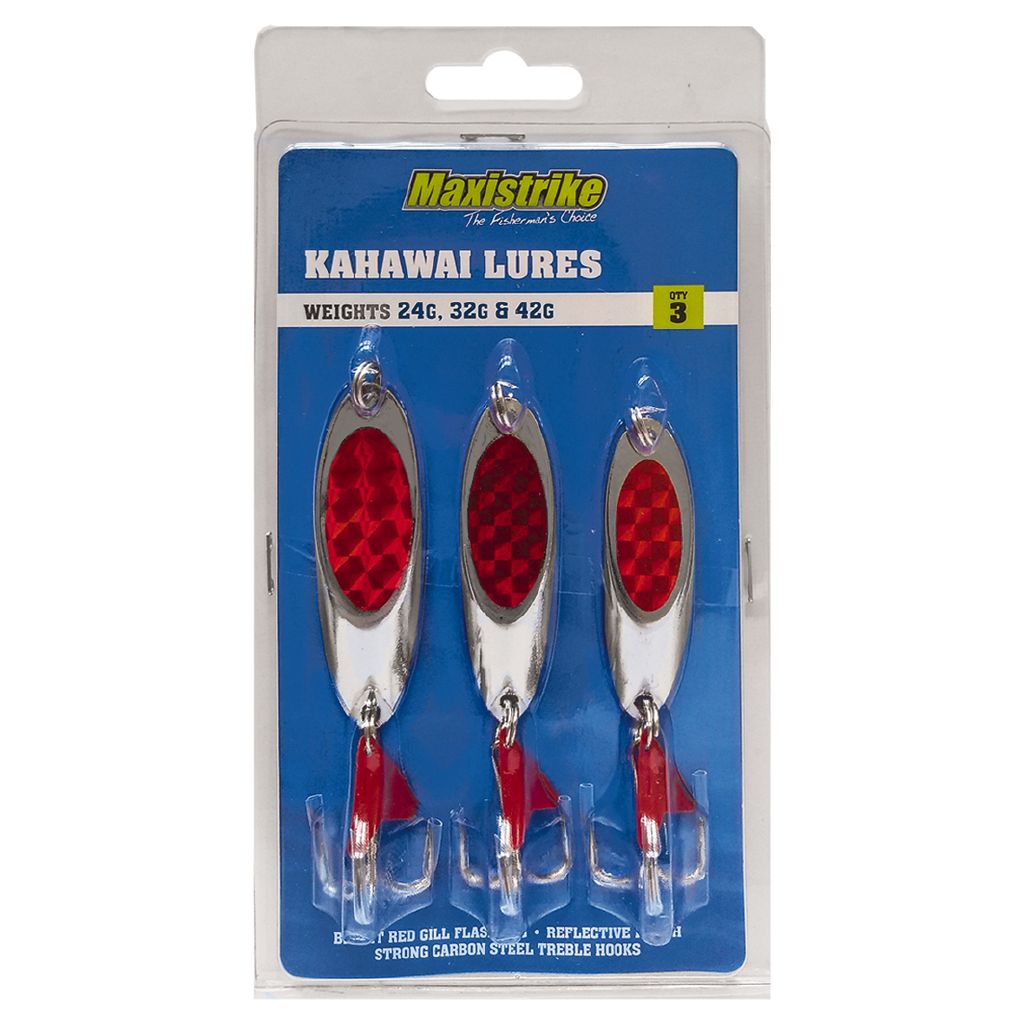 Maxistrike Kahawai Lures 24g 32g 42g 3 Pack The Warehouse
