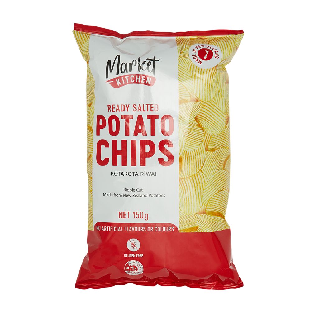 Market Kitchen Chips Ready Salted 150g The Warehouse
