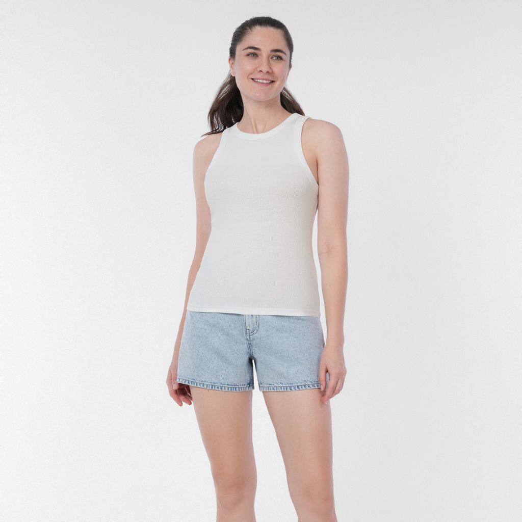 H&H Women's Rib Racer Back Tank