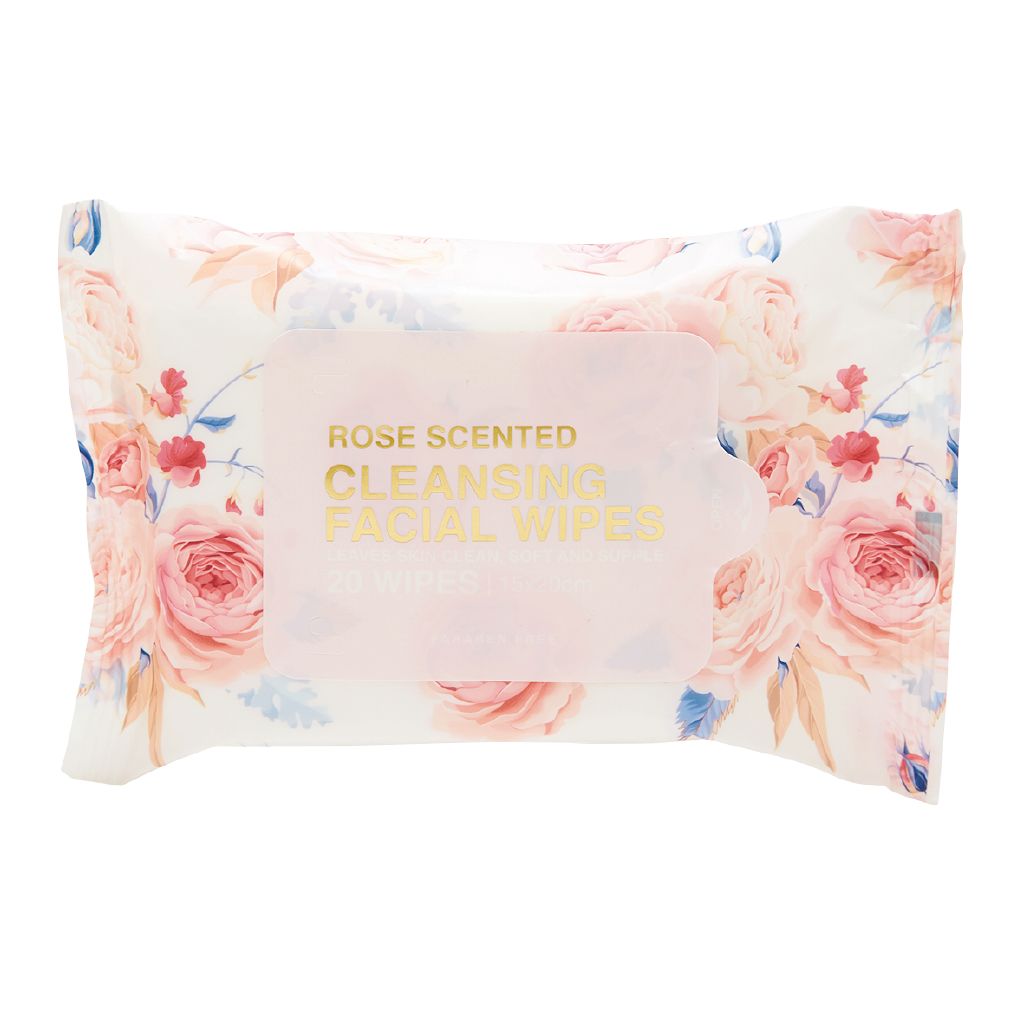 rose face wipes