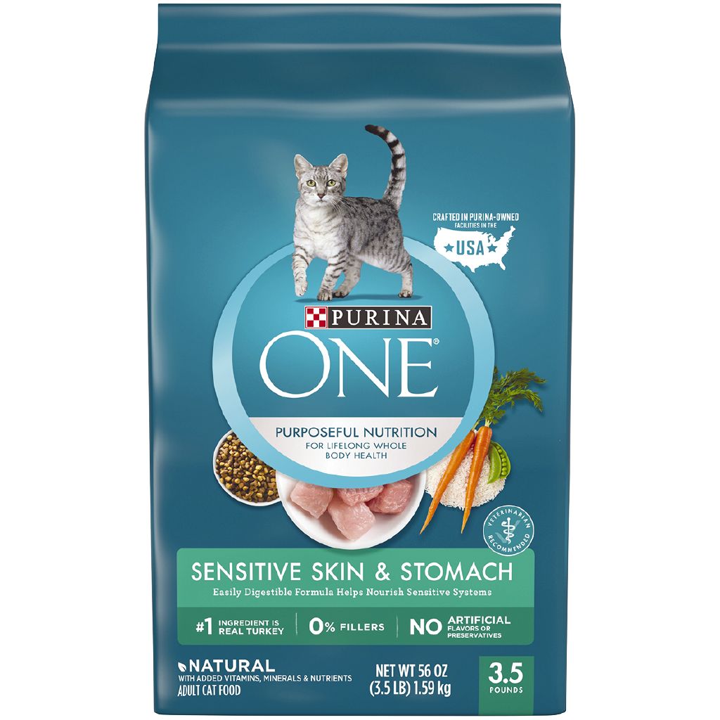 purina one cat sensitive systems