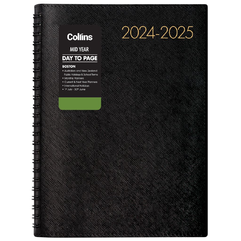 Collins Diary Mid Year Boston A51 Day Per Page 2026-2027