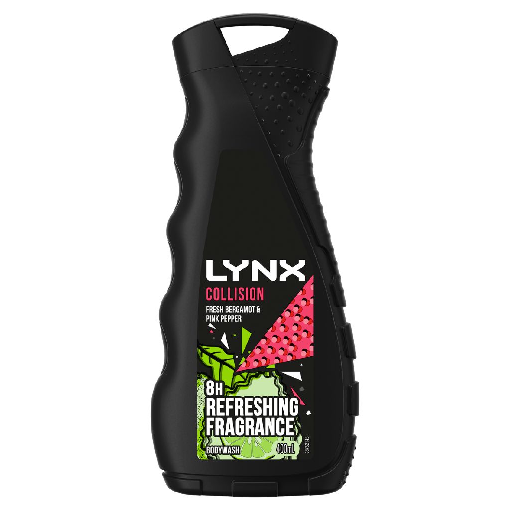 Body Spray Lynx Peace Shower Gel Lynx Fresh Bergamot Pink Pepper