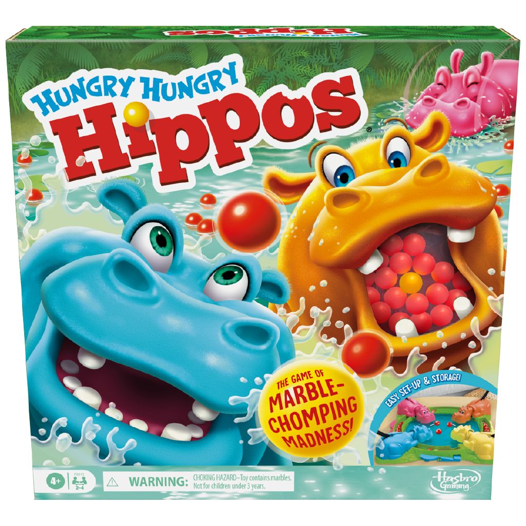 Hasbro Hungry Hippos Refresher Game | The Warehouse