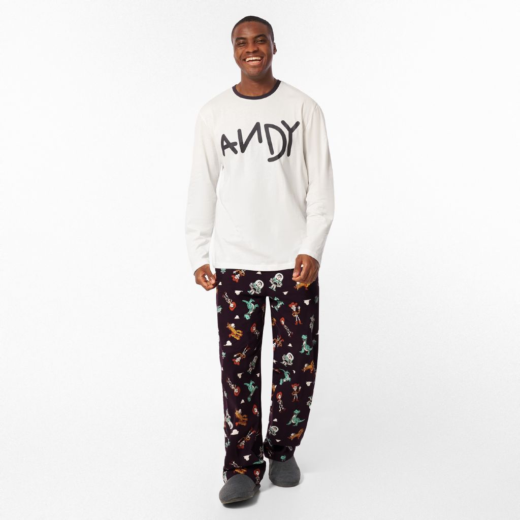 Toy Story Men's Jersey and Flannelette Pyjama Set