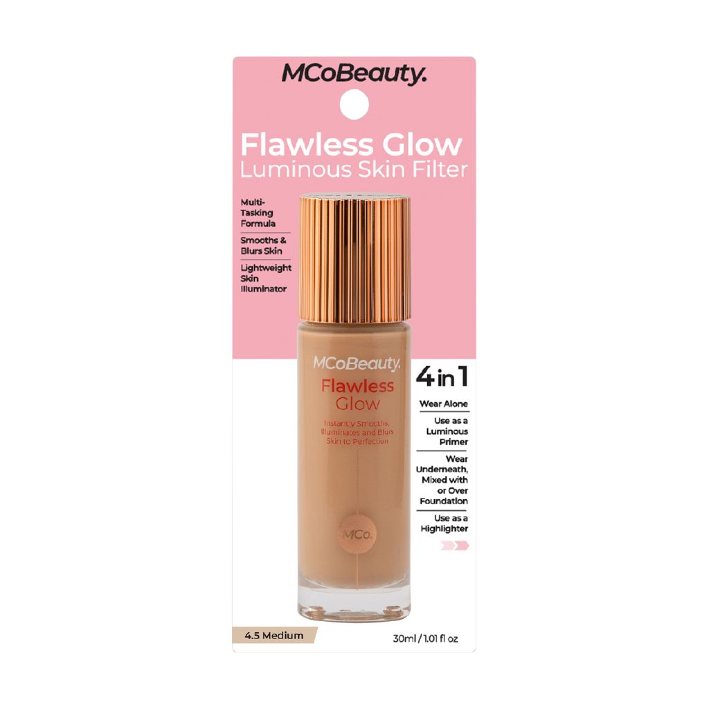 Skin Filter MCoBeauty Flawless Glow Luminous Skin Filter 4.5 Medium | The Warehouse