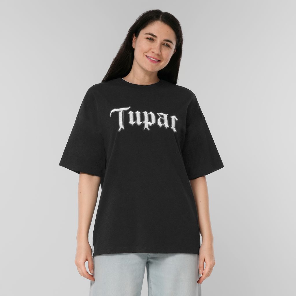 Tupac Women's Tupac Side Stripe Tee