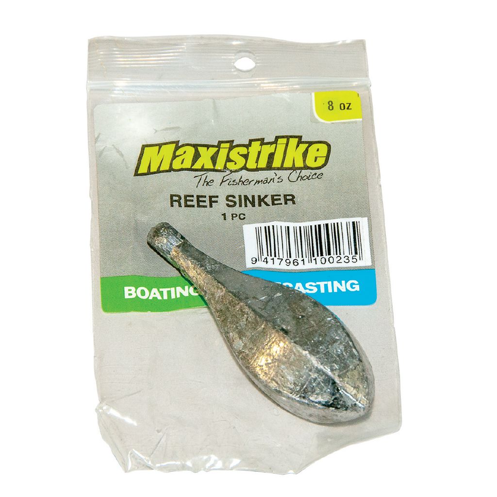 10-Pack 1 Oz In-Line Sinkers For Freshwater Fishing – Unbranded Lead Weights, Free Shipping